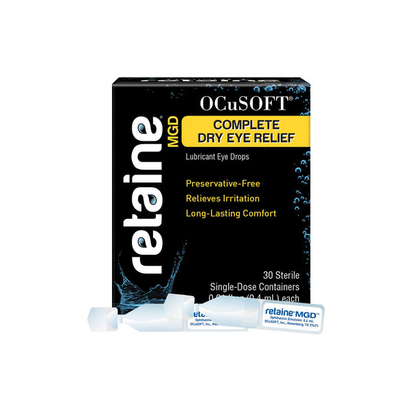 OCuSOFT Retaine MGD Eye Drops 30 Pack